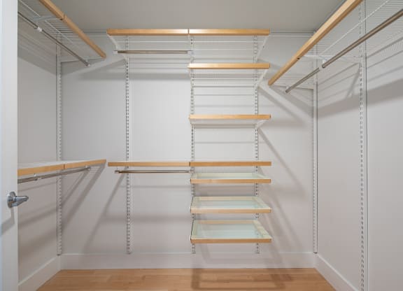 Closet at Saint James Place, Cambridge, Massachusetts 02140